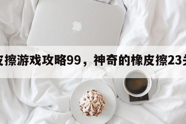 神奇橡皮擦游戏攻略99，神奇的橡皮擦23关怎么玩